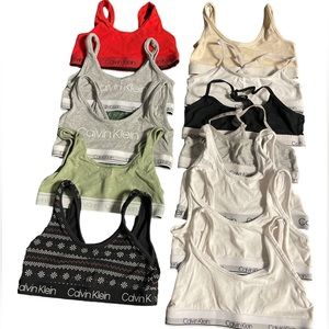 Calvin Klein size 6/6X sport training bras